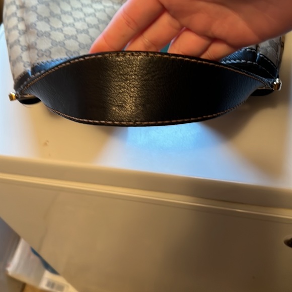 Gucci Hobo Bag Web Gg Muticolor Canvas Tote EUC - Picture 10 of 10